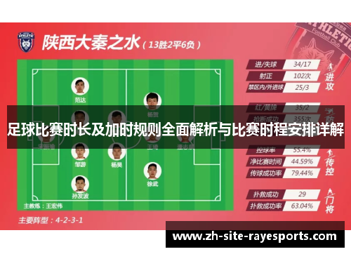 足球比赛时长及加时规则全面解析与比赛时程安排详解